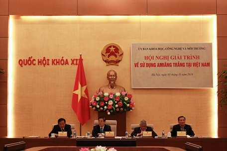  Quang cảnh buổi hội nghị giải trình. (Ảnh: PV/Vietnam+)