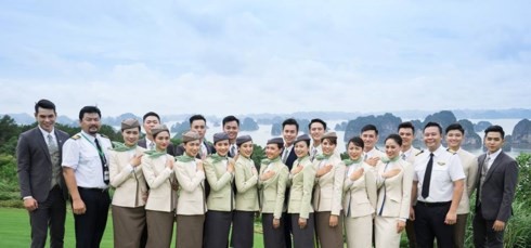 Hình ảnh về các tiếp viên khoá đầu tiên của Bamboo Airways