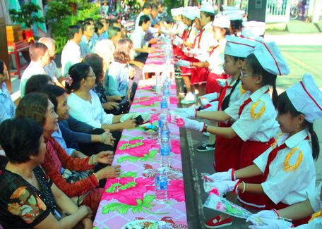 Xây dựng văn hóa ứng xử trong trường học góp phần giáo dục toàn diện cho học sinh.  Ảnh minh họa