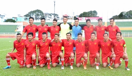 Đội hình tập trung gần đầy đủ các cầu thủ Việt Nam từng vô địch AFF Cup 20018