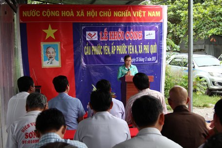 Khởi công xây mới cầu Phước Yên