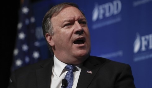 Ngoại trưởng Mỹ Mike Pompeo. Ảnh: Washinton Examiner