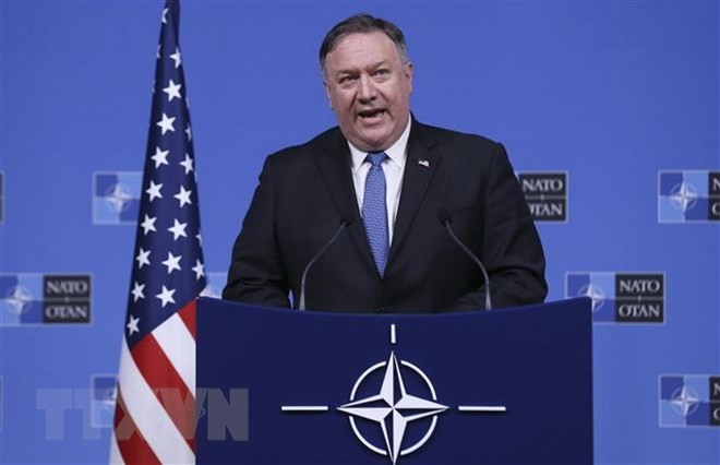 Ngoại trưởng Mỹ Mike Pompeo. (Ảnh: THX/TTXVN)