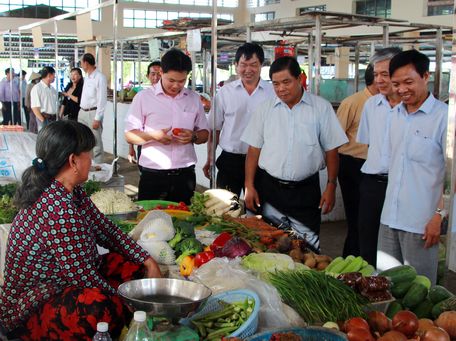 Mô hình chợ an toàn thực phẩm đưa vào sử dụng góp phần bảo đảm an toàn, quyền lợi cho người tiêu dùng.