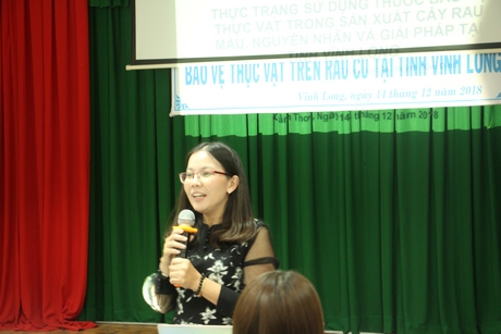 Báo cáo chuyên đề phân tích tồn lưu thuốc bảo vệ thực vật trên rau củ.