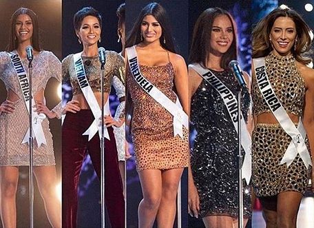 Top 10 được công bố sau phần thuyết trình, là thí sinh Việt Nam, Nam Phi, Venezuela, Philippines, Costa Rica, Curacao, Nepal, Canada, Thái Lan, Puerto Rico.