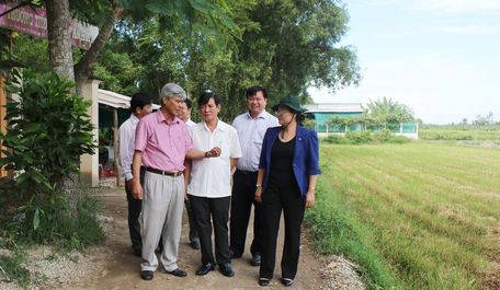 Nhờ tăng cường đôn đốc, kiểm tra, hỗ trợ mà đến nay xã Tân An Hội đã về đích. 