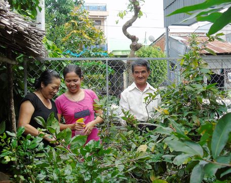 Các giáo dân Họ đạo Long Hiệp luôn quan tâm bảo vệ môi trường qua các việc làm thiết thực như trồng cây xanh tạo cảnh quan, thu gom rác thải để đúng nơi quy định.