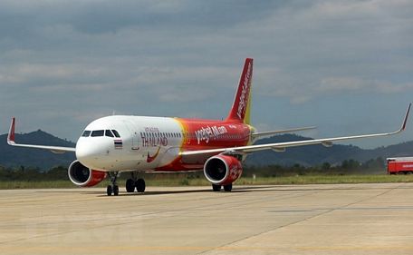 Máy bay của Vietjet Air. (Nguồn: TTXVN)