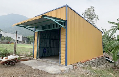 Căn nhà thép ZACS kiên cố, bền vững có tốc độ lắp dựng đáng kinh ngạc chỉ trong 2-3 ngày