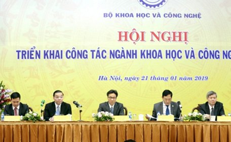  Hội nghị Tổng kết công tác năm 2018 và triển khai công tác ngành KH&CN năm 2019. (Ảnh: Bích Liên)