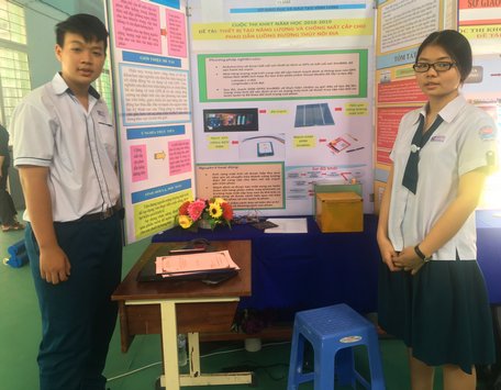 Các đề tài tham dự thể hiện sự quan tâm của các em đến các vấn đề của cuộc sống.