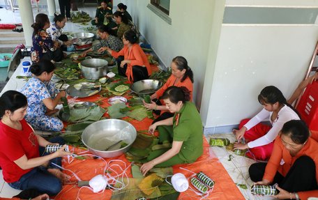 Hội thi góp phần tạo không khí vui tươi, phấn khởi cho Tết Quân dân.