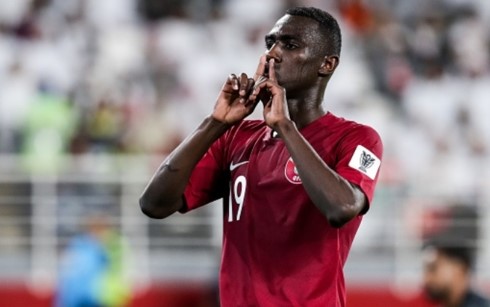 Almoez Ali thi đấu rất hay ở Asian Cup 2019 (Ảnh: Getty).