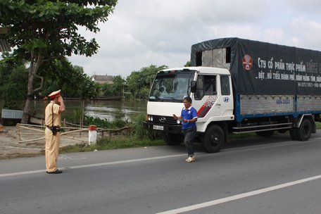 Chú trọng kiểm soát trên tuyến QL1.