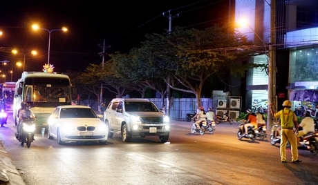 Lực lượng chức năng vẫn đang rất tích cực điều tiết giao thông