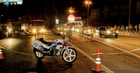 Hiện trường vụ TNGT được các cơ quan chức năng làm rõ.