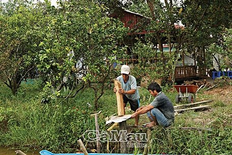 Quy hoạch khu vườn thành điểm du lịch góp phần giải quyết việc làm cho nhiều lao động tại địa phương.