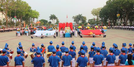 Các hoạt động trường học lành mạnh sẽ góp phần xây dựng văn hóa ứng xử trong môi trường giáo dục.  Ảnh minh họa