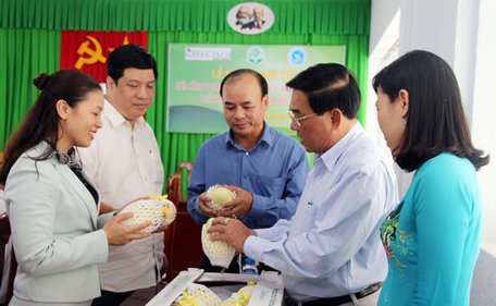 Đây là lần đầu tiên, xoài Vĩnh Long được chính thức xuất ngọai sang thị trường Mỹ.