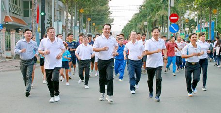 Vĩnh Long đã tổ chức tốt Ngày chạy Olympic Vì sức khỏe toàn dân năm 2018.