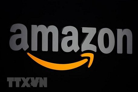  Biểu tượng Amazon tại New York, Mỹ. (Ảnh: AFP/TTXVN)