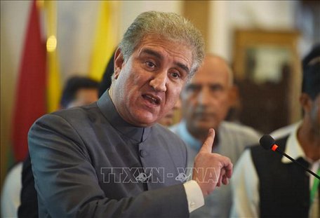   Ngoại trưởng Pakistan Shah Mahmood Qureshi. Ảnh: AFP/ TTXVN