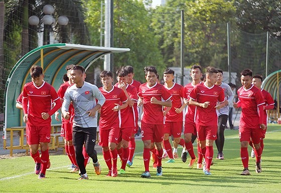 Đội U19 Việt Nam. Ảnh: Đoàn Nhật