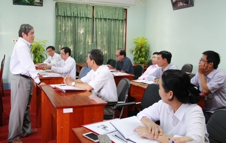 Các học viên học ngay sau khi khai giảng.