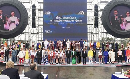 Lễ phát động chiến dịch ATGT # 3.500 sinh mạng