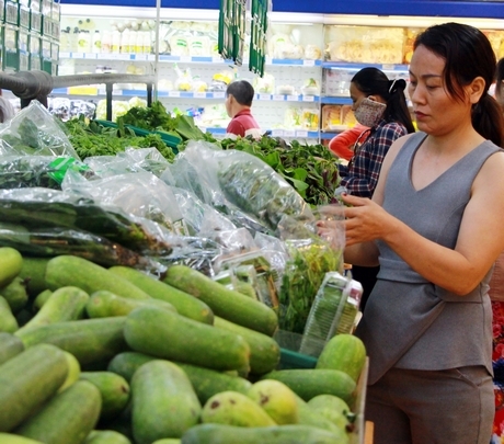 Mùa nóng, giá rau cải cũng tăng nhẹ.