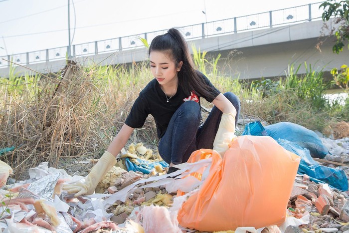 Thúy An chia sẻ, làm việc cộng đồng không chỉ một mình, mà cùng những chị em gái nhà Hậu lan tỏa giá trị, với Thúy An đó một hoạt động vô cùng có ý nghĩa với cô.