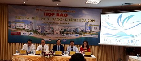 UBND tỉnh Khánh Hòa họp báo giới thiệu về Festival biển Nha Trang 2019