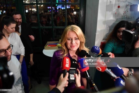 Bà Zuzana Caputova. Ảnh: Getty.