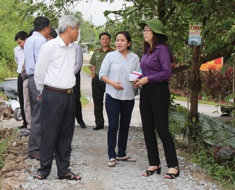 Sự quan tâm hỗ trợ của các cấp, các ngành đã đưa xã Tân Phú về đích nông thôn mới.
