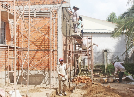 Các công trình hạ tầng tại xã Tân Hạnh được đầu tư hướng đến nâng cao chất lượng cuộc sống cho người dân.
