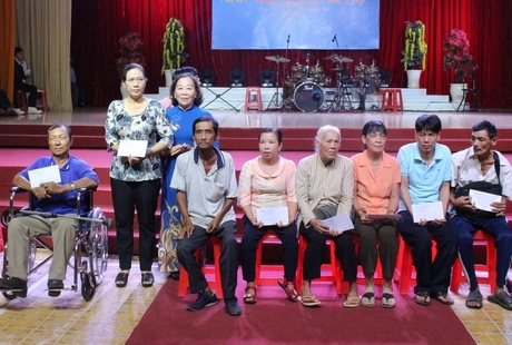 Hội Người khuyết tật, Bảo trợ trẻ mồ côi và bệnh nhân nghèo tỉnh hỗ trợ sinh kế, chăm lo đời sống vật chất, tinh thần cho gần 163.000 lượt người trong quý I/2019.