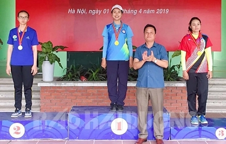 Nguyễn Tường Vy (Vĩnh Long) nhận HCB tại giải lần này.
