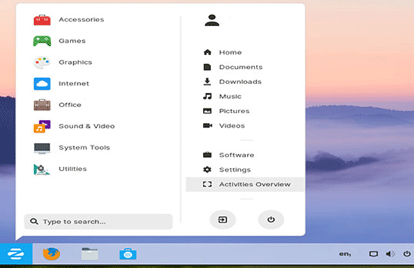  Giao diện thân thiện, đơn giản của Zorin OS 15.