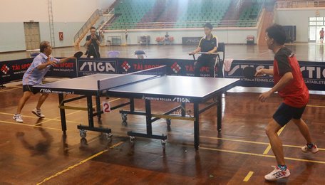 Những trận đấu diễn ra luôn kịch tính.
