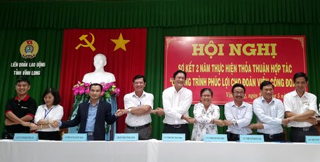  Liên đoàn Lao động tỉnh tiếp tục ký kết Chương trình “Phúc lợi cho đoàn viên CĐ” với 9 doanh nghiệp