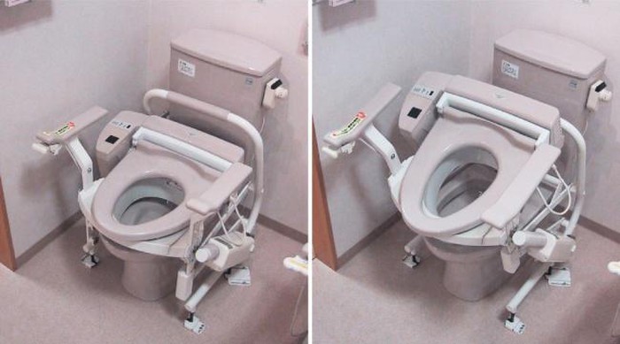 Toilet ở Nhật Bản được thiết kế rất đa năng. Chúng có thể hỗ trợ những người khuyết tật, tự động cọ rửa và thậm chí có cả chức năng tự làm ấm khi trời lạnh.