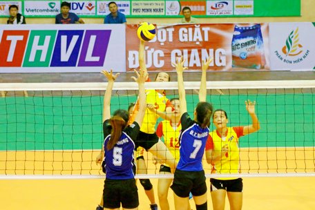 Giải bóng chuyền quốc tế- Cúp THVL luôn hấp dẫn, kịch tính.