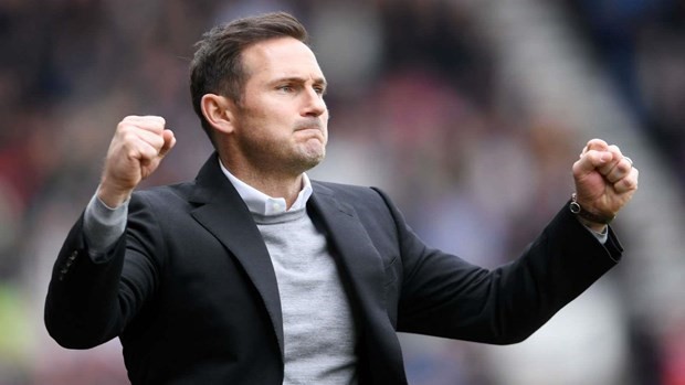 Frank Lampard, người nhiều khả năng sẽ thay thế Sarri tại Chelsea. (Ảnh: Getty)