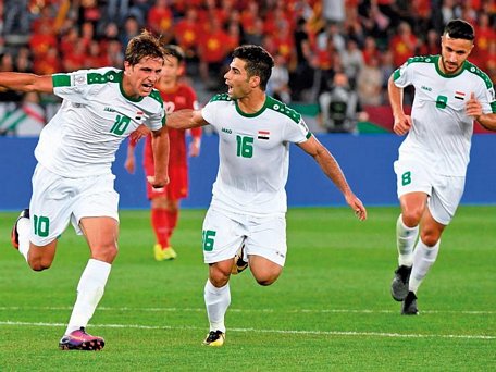 Mohanad Ali từng ghi bàn vào lưới Việt Nam tại Asian Cup 2019.