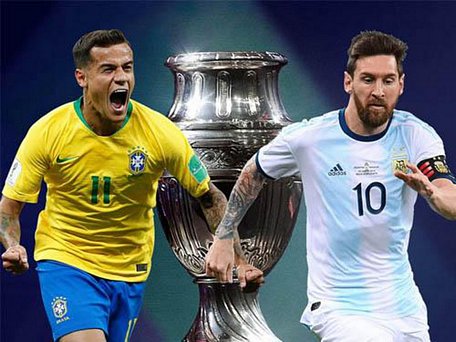 Brazil vs Argentina đại chiến ở bán kết Copa America 2019.