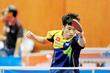 Đoàn Bá Tuấn Anh (Xi măng Hoàng Thạch Hải Dương) đạt hạng nhì tại Giải Bóng bàn quốc tế Vĩnh Long mở rộng 2019.