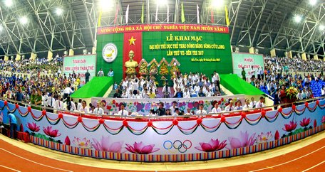  Đại hội Thể thao ĐBSCL lần 7 được tổ chức tại Bến Tre vào năm 2017.  