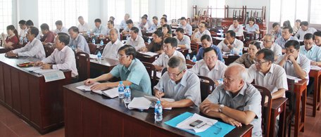 Chương trình xây dựng NTM là một trong những nhiệm vụ chính trị quan trọng của của cả hệ thống chính trị và toàn thể nhân dân.