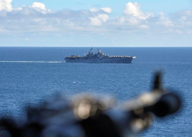 Tàu U.S.S Boxer. (Nguồn: US Navy)